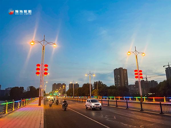 昌樂新昌路路燈掛飾